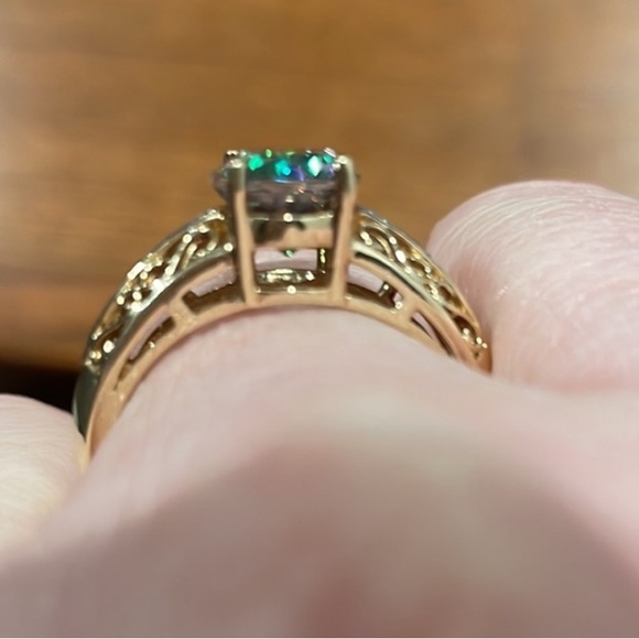 Mystic topaz ring - Picture 7 of 9